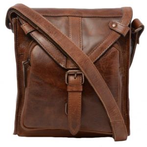 Ashwood Luggage Small Leather Travel Bag Plato Tan