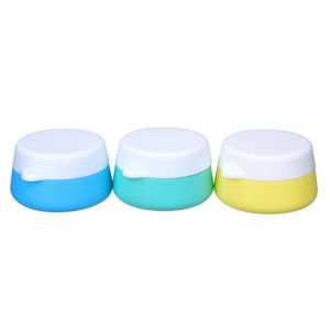 Mudder Silicone Cosmetic Containers Cream Jar with Sealed Lids